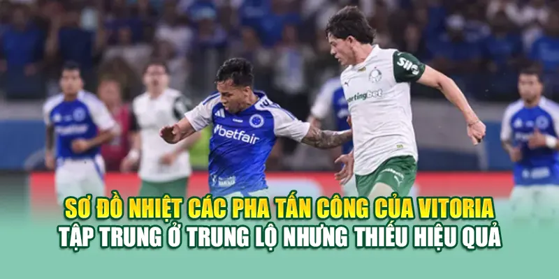Soi Kèo Bóng Đá Vitoria Vs Cruzeiro Chuẩn Từ dirkkuytofficialwebsite.com 1 Sơ đồ nhiệt các pha tấn công của Vitoria – tập trung ở trung lộ nhưng thiếu hiệu quả